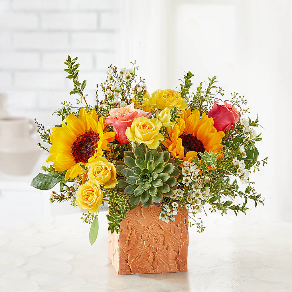Sunflower Season Bouquet – New Rochelle Florist, New Rochelle NY