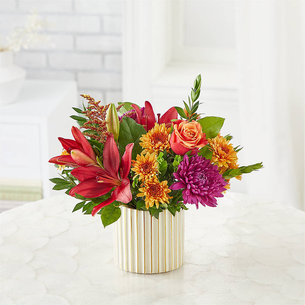 Burgundy Landscape Bouquet – New Rochelle Florist, New Rochelle NY