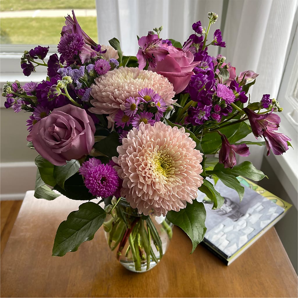 Ultraviolet Bouquet – New Rochelle Florist, New Rochelle NY