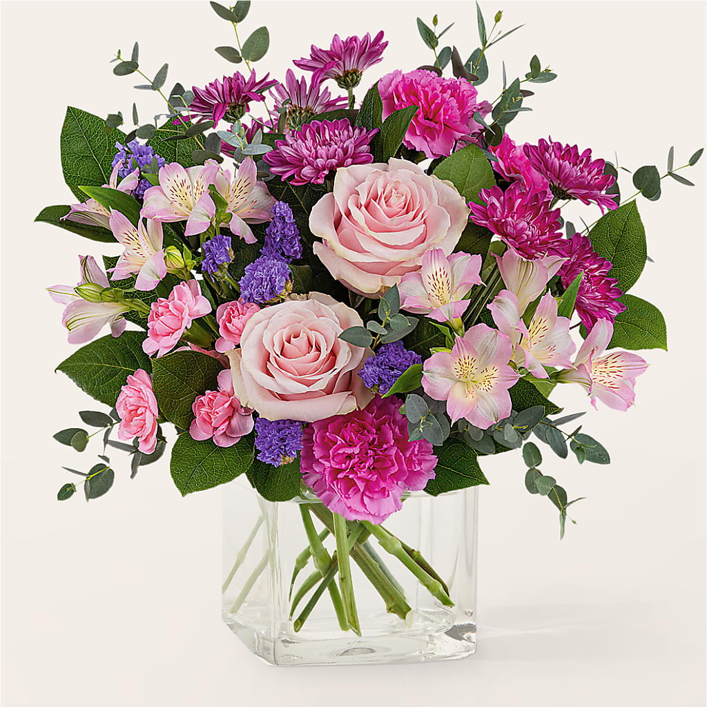 Rosy Radiance Bouquet – New Rochelle Florist, New Rochelle NY