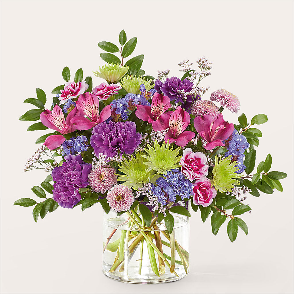 Glass Half Full Bouquet – New Rochelle Florist, New Rochelle NY