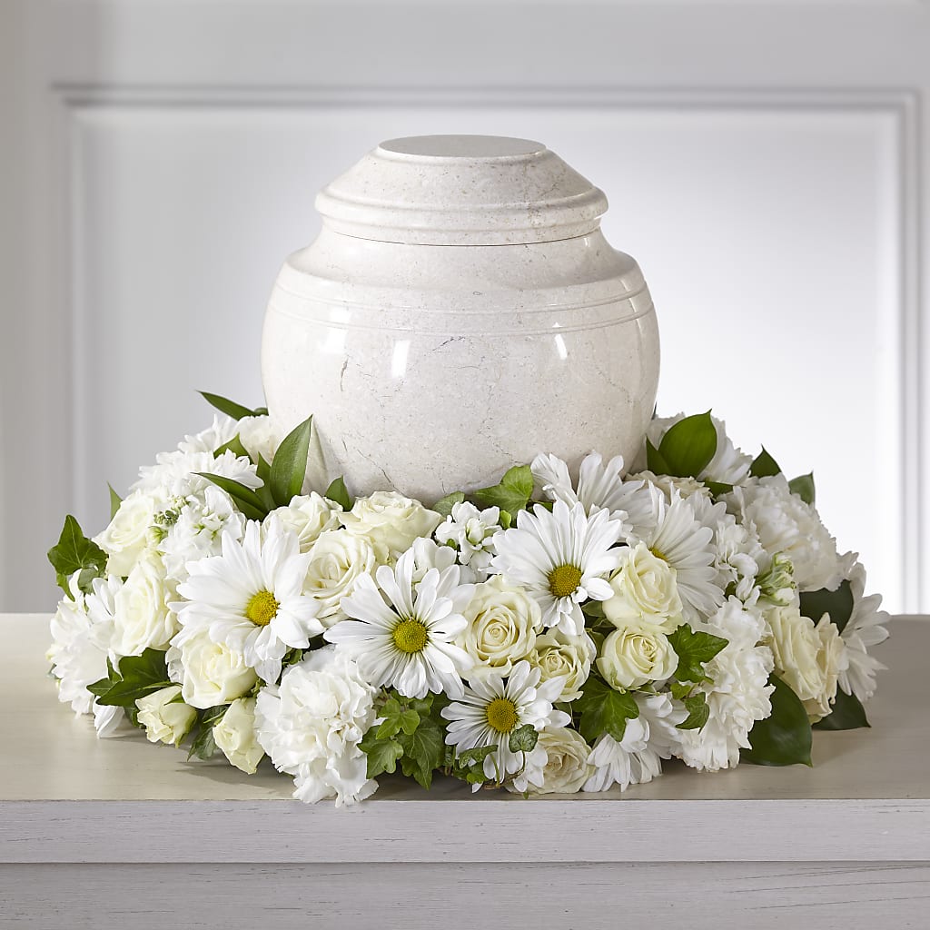 Ivory Gardens Cremation Adornment – New Rochelle Florist, New Rochelle NY