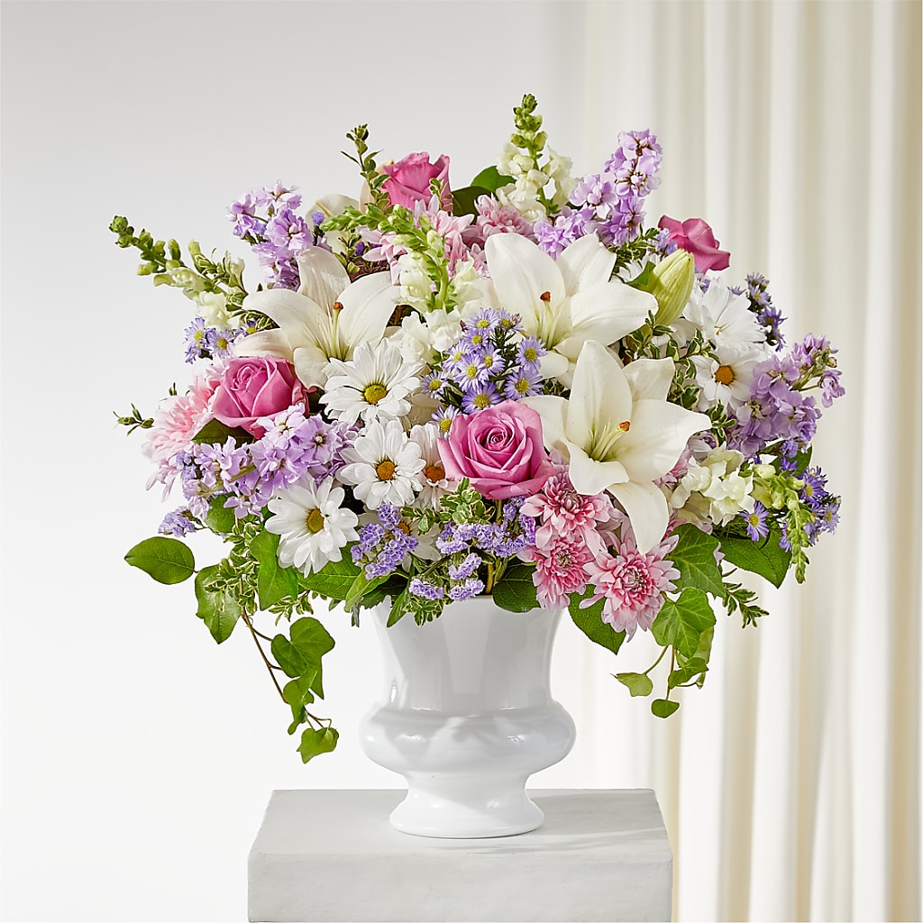 Remarkable Life Urn Arrangement – New Rochelle Florist, New Rochelle NY