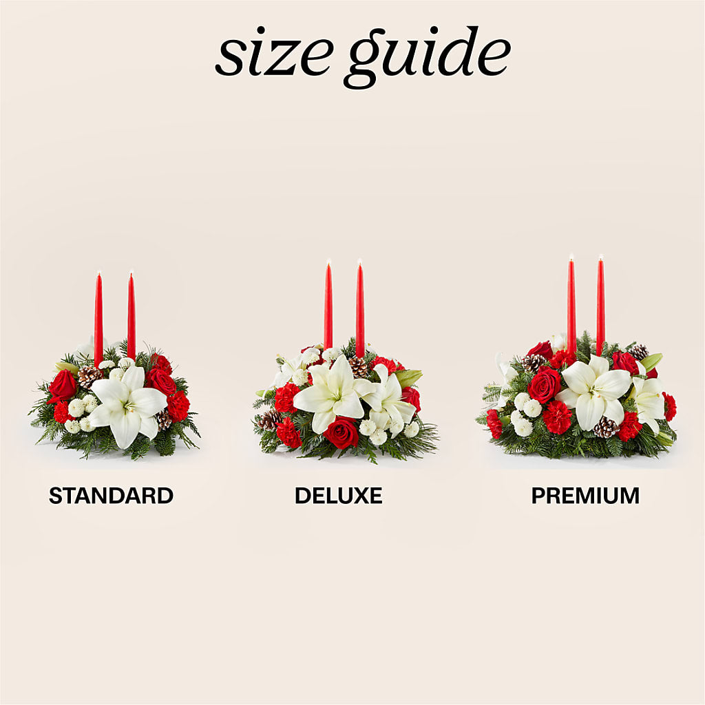 Seasonal Festivities Centerpiece – New Rochelle Florist, New Rochelle NY