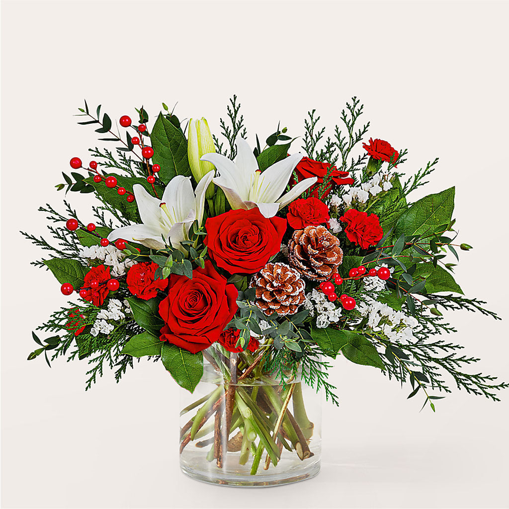 Best in Snow Bouquet – New Rochelle Florist, New Rochelle NY