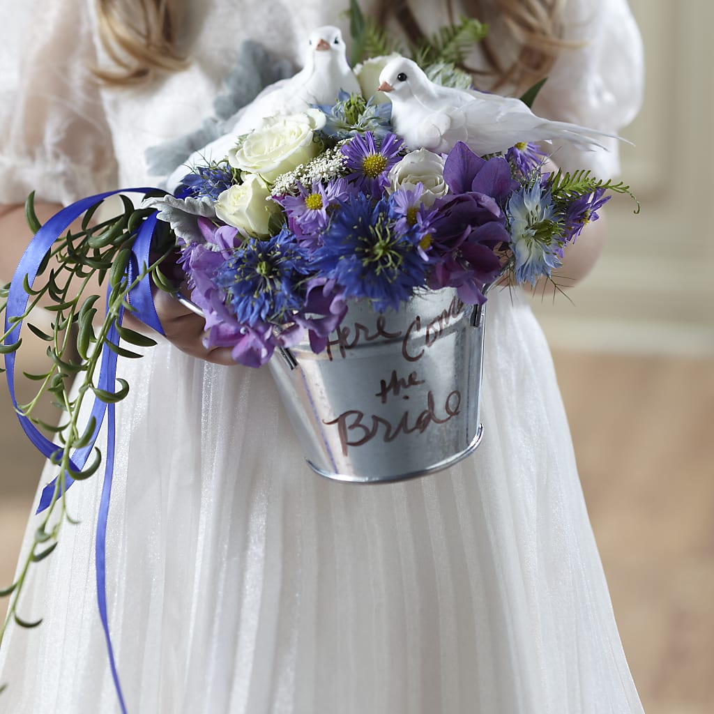 Enchantment Flower Girl Arrangement – New Rochelle Florist, New Rochelle NY