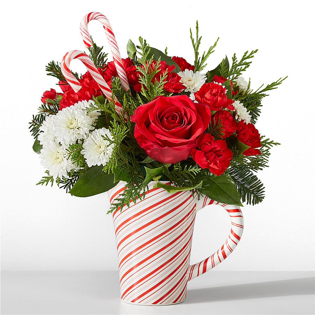 Peppermint Swirl Mug –  New Rochelle Florist, New Rochelle NY