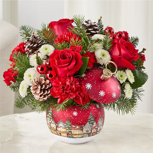 Christmas Carols Ornament –  New Rochelle Florist, New Rochelle NY