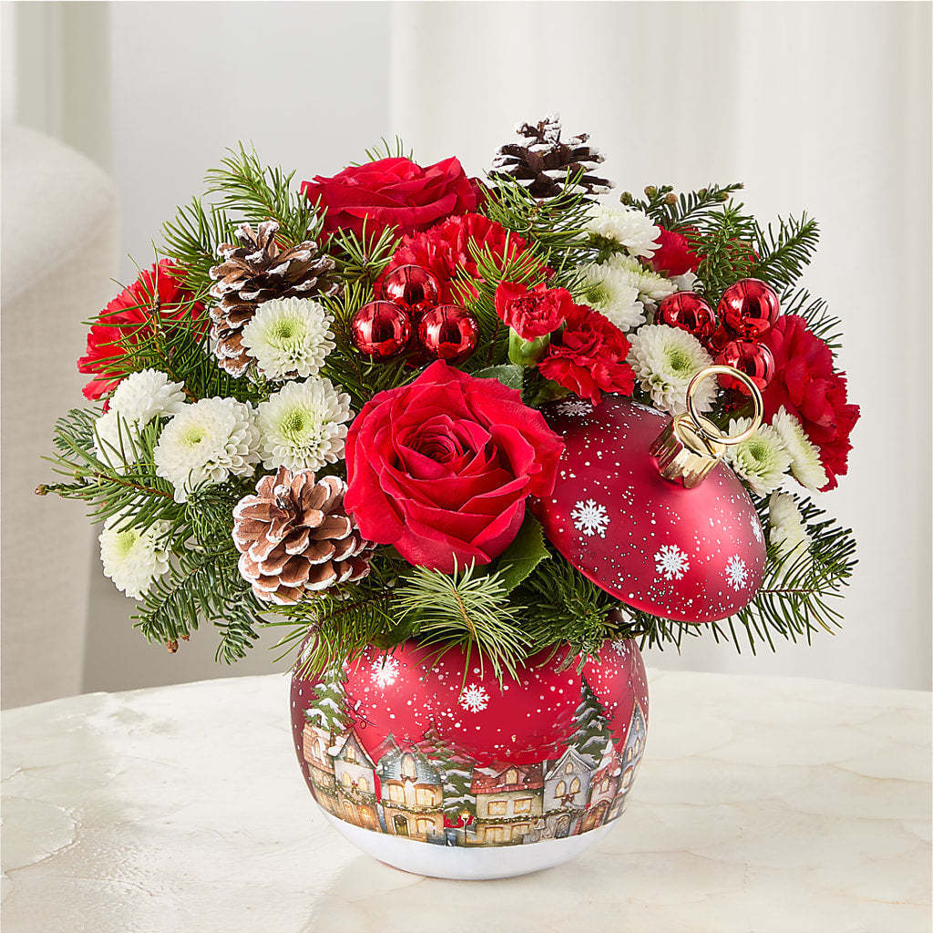 Christmas Carols Ornament –  New Rochelle Florist, New Rochelle NY