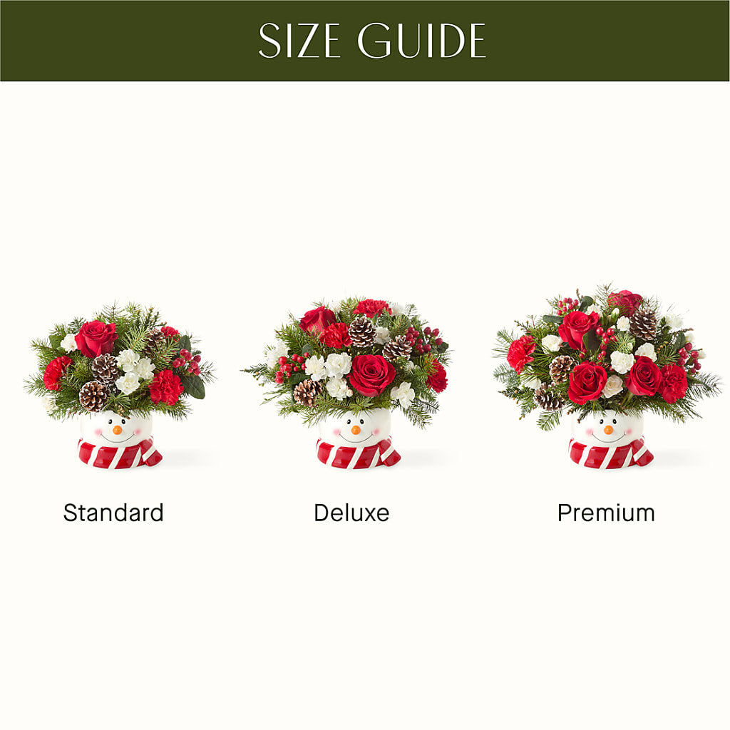 Jolly Snowman Bouquet –  New Rochelle Florist, New Rochelle NY