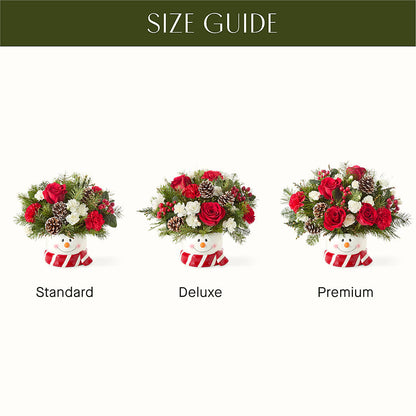 Jolly Snowman Bouquet –  New Rochelle Florist, New Rochelle NY
