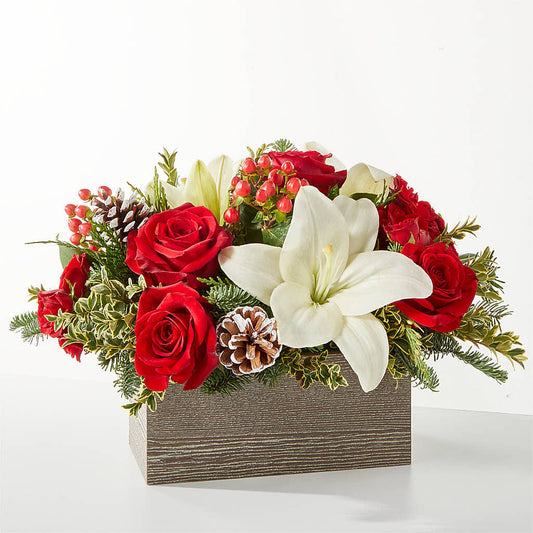 Snowy Wonderland Bouquet –  New Rochelle Florist, New Rochelle NY