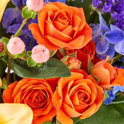 Radiant Citrus Box Bouquet –  New Rochelle Florist, New Rochelle NY