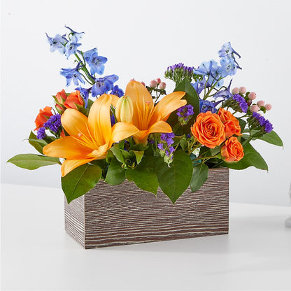 Radiant Citrus Box Bouquet –  New Rochelle Florist, New Rochelle NY