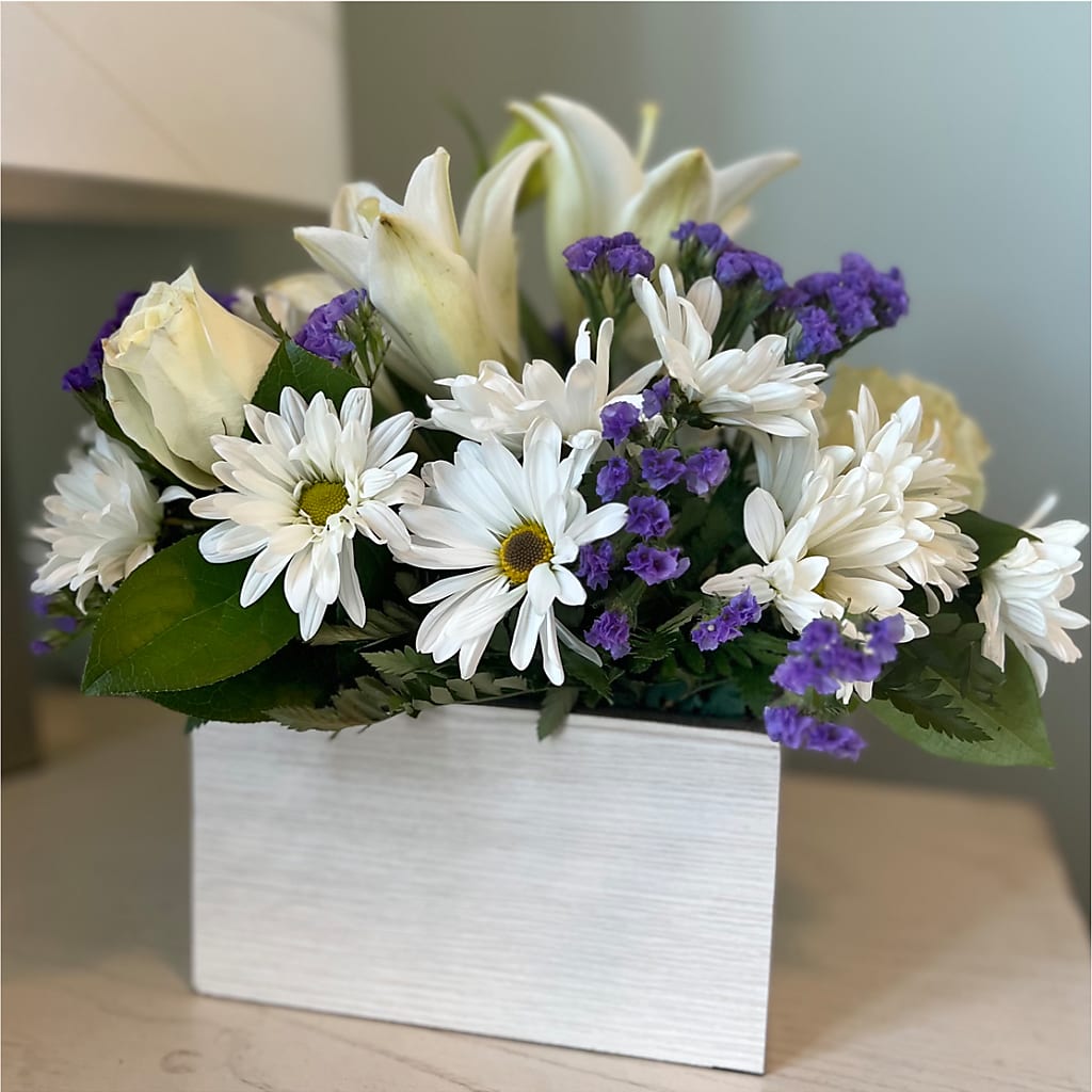 Beyond Blue Box Bouquet –  New Rochelle Florist, New Rochelle NY