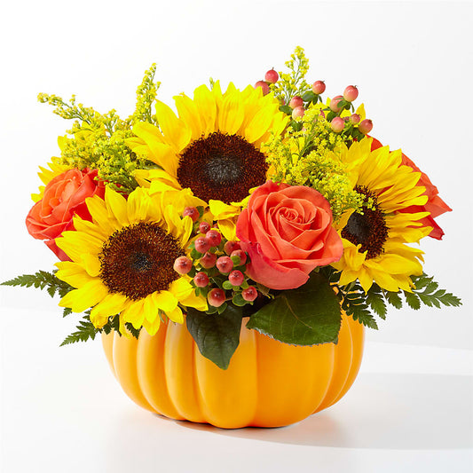 Pick of the Patch Pumpkin Bouquet –  New Rochelle Florist, New Rochelle NY