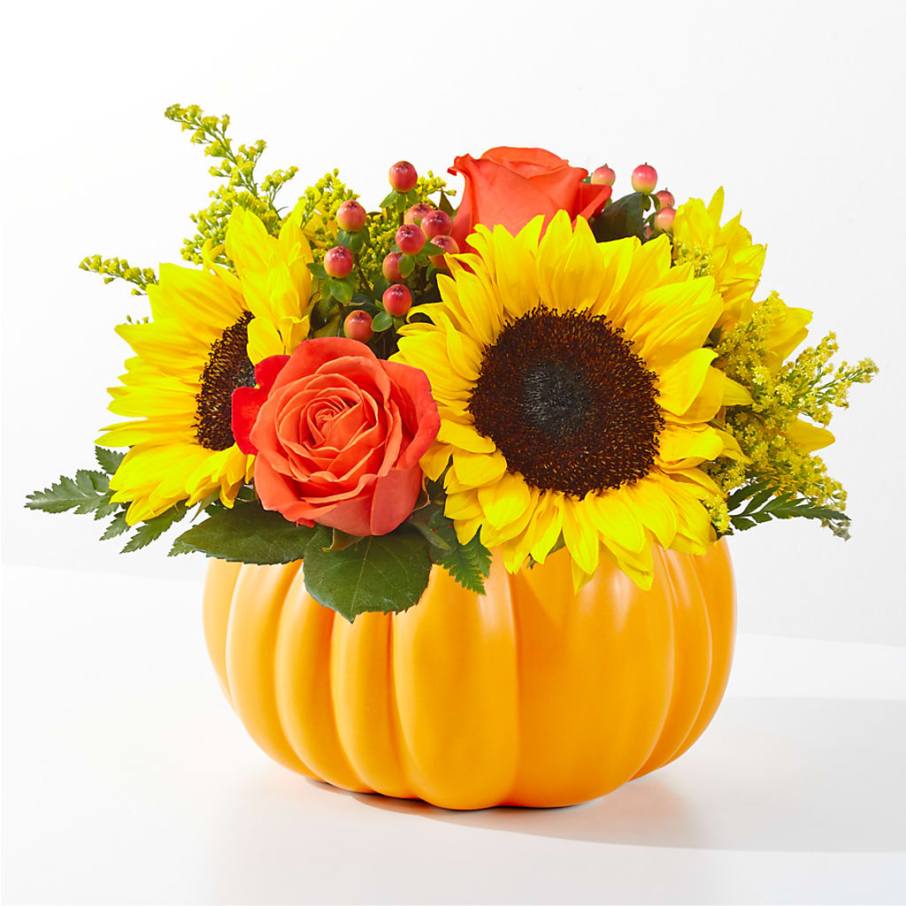 Pick of the Patch Pumpkin Bouquet –  New Rochelle Florist, New Rochelle NY
