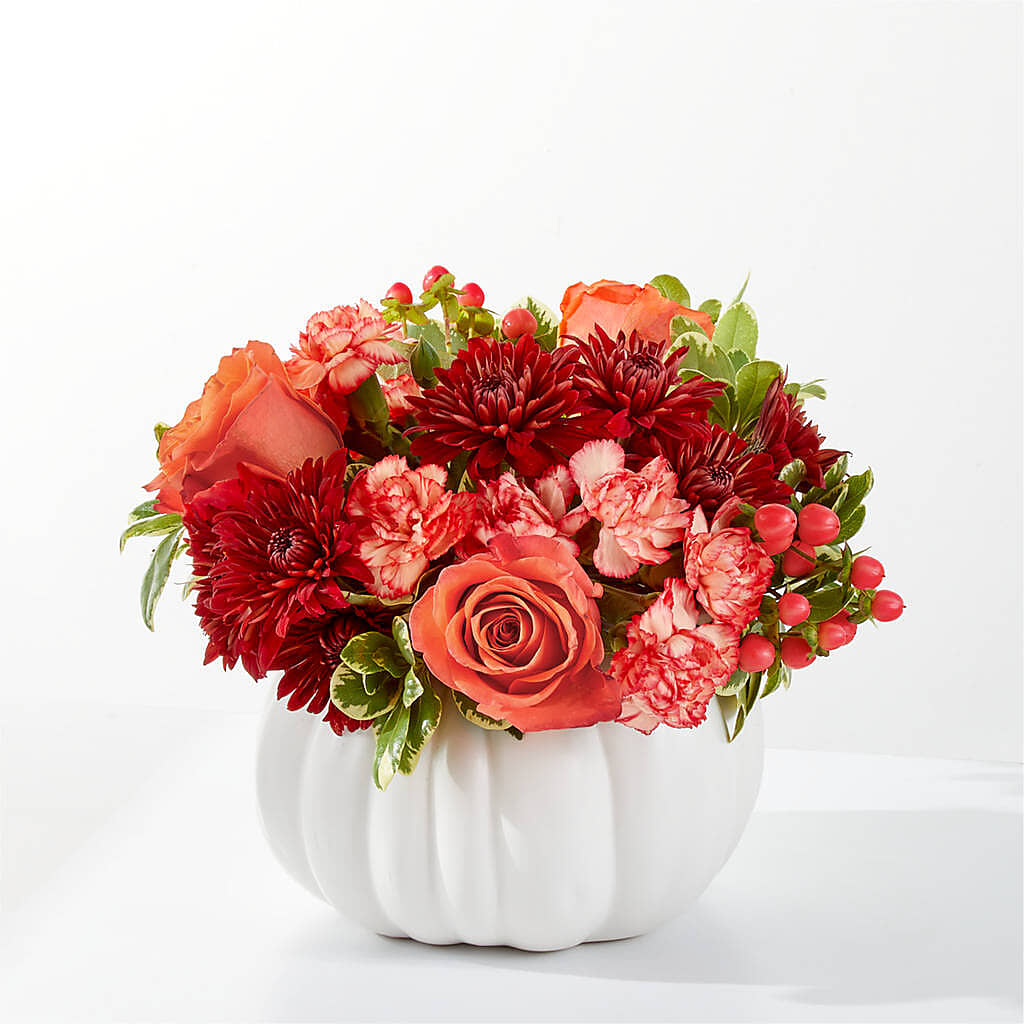 Autumn Air Pumpkin Bouquet –  New Rochelle Florist, New Rochelle NY