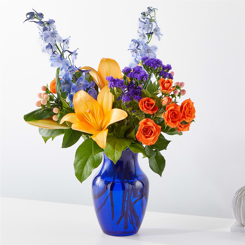Radiant Citrus Bouquet –  New Rochelle Florist, New Rochelle NY