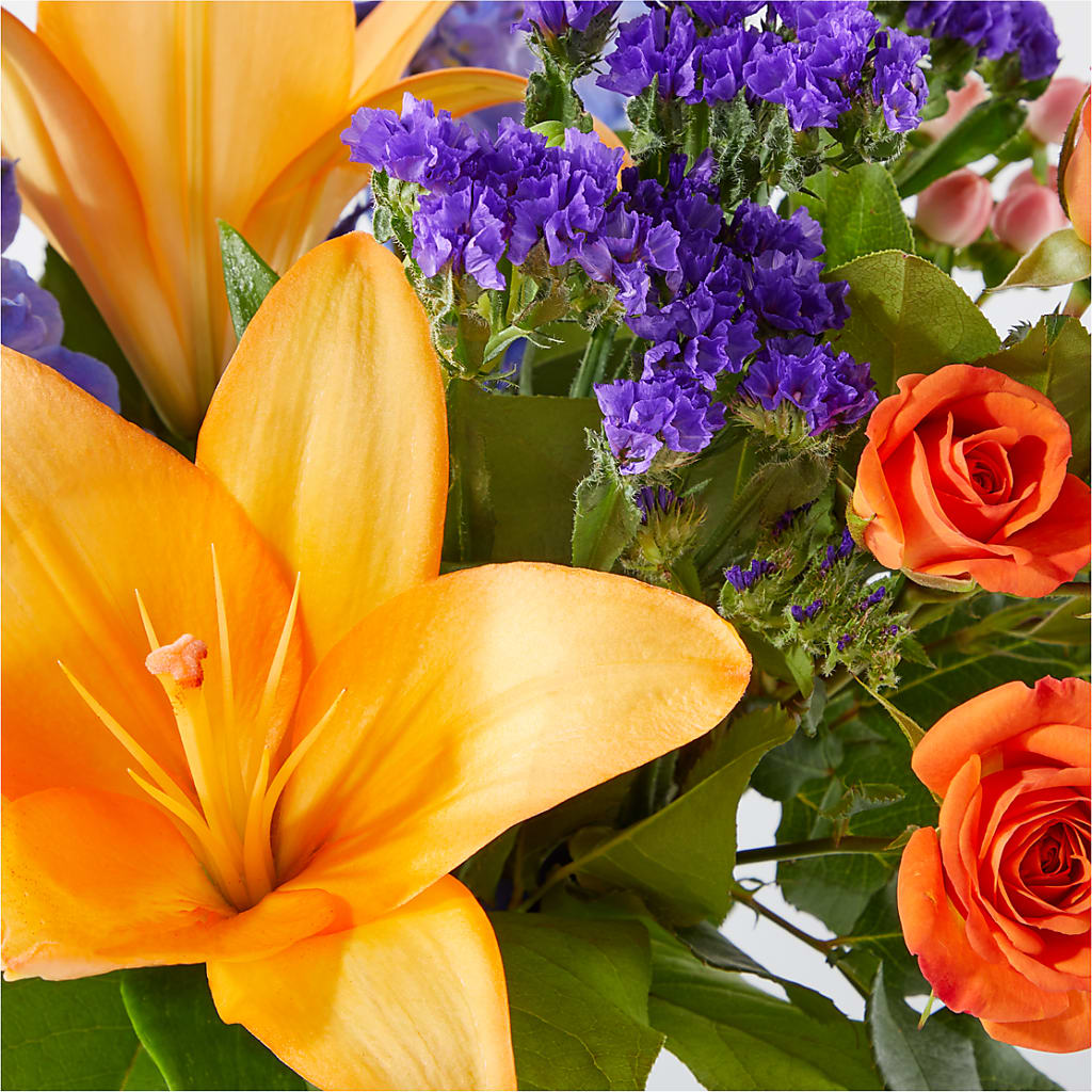 Radiant Citrus Bouquet –  New Rochelle Florist, New Rochelle NY