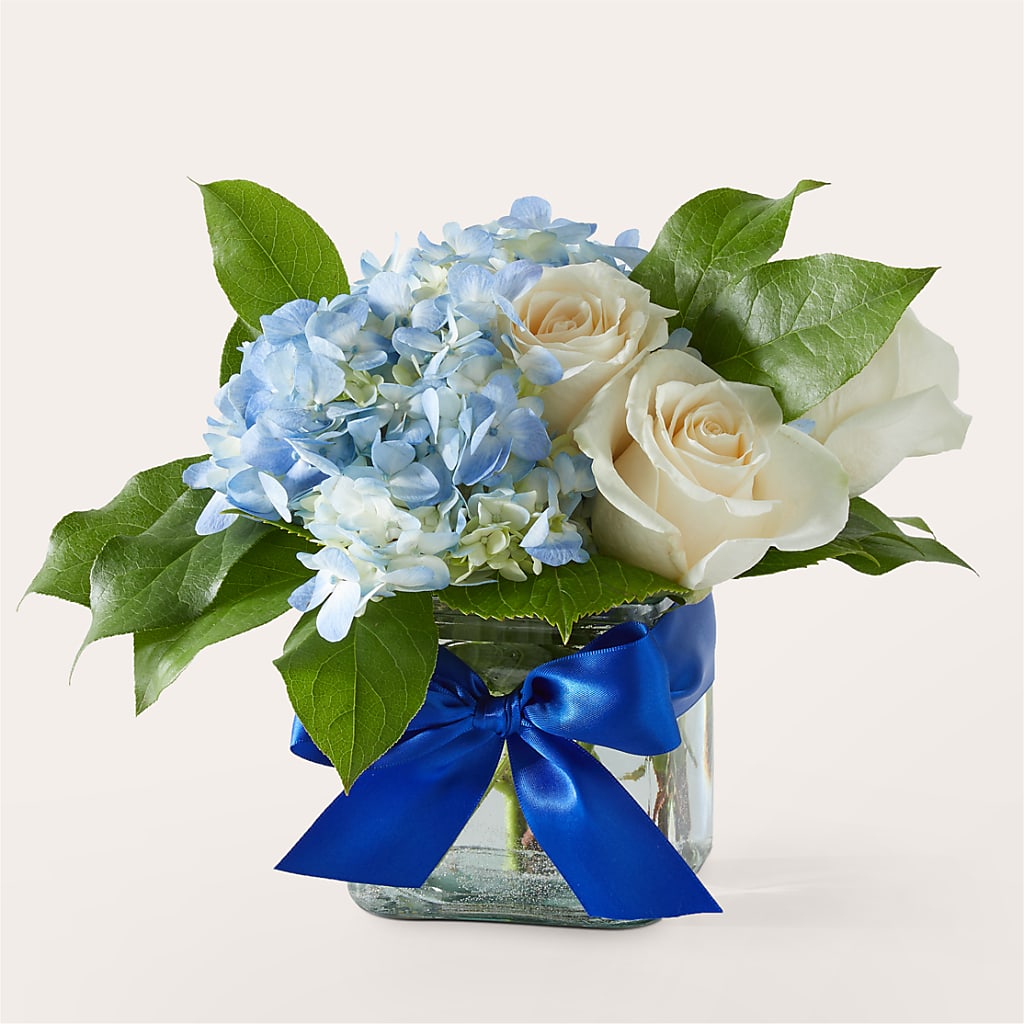 Sky Blue Delight Bouquet –  New Rochelle Florist, New Rochelle NY