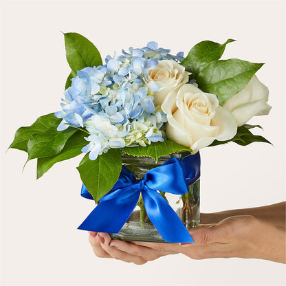 Sky Blue Delight Bouquet –  New Rochelle Florist, New Rochelle NY