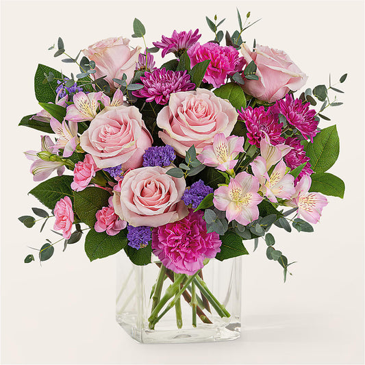Rosy Radiance Bouquet –  New Rochelle Florist, New Rochelle NY