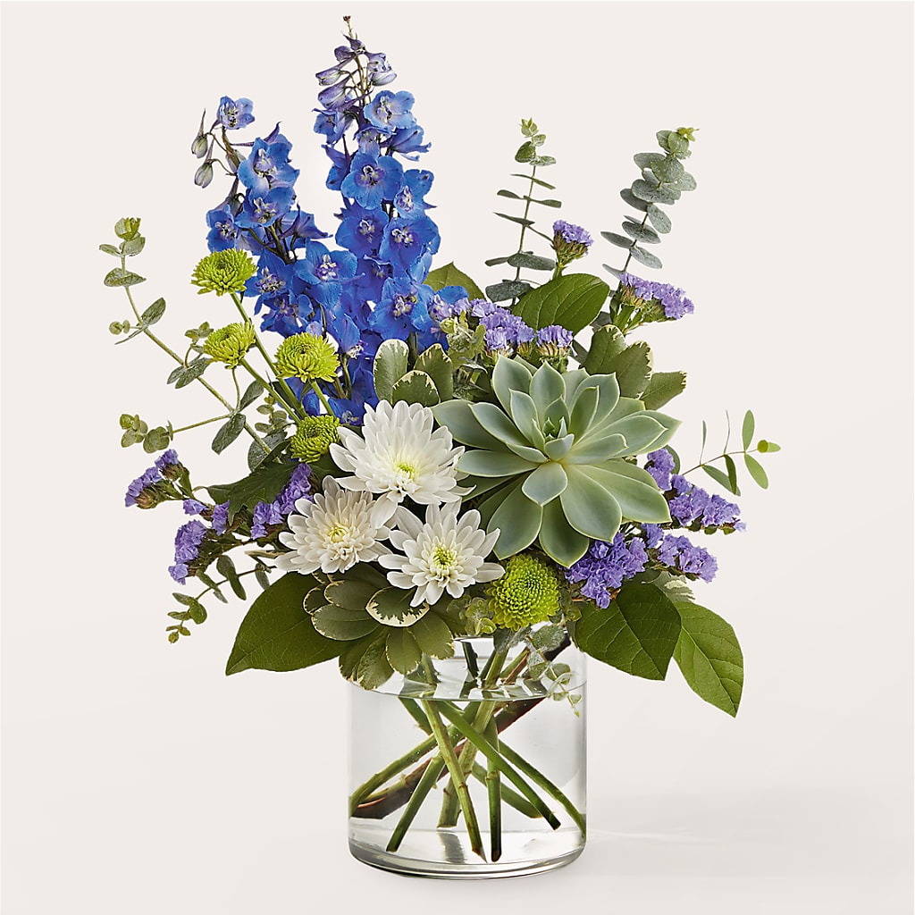 Cerulean Waves Bouquet –  New Rochelle Florist, New Rochelle NY