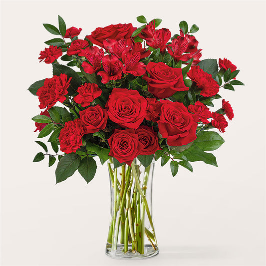 Brilliant Ruby Bouquet –  New Rochelle Florist, New Rochelle NY
