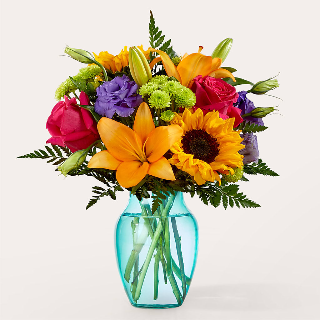 Double Rainbow Bouquet –  New Rochelle Florist, New Rochelle NY