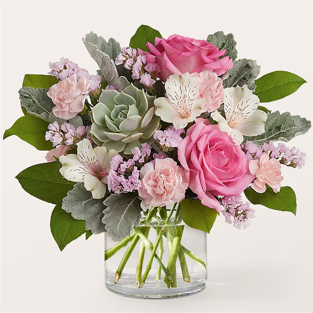 Dusty Rose Bouquet –  New Rochelle Florist, New Rochelle NY