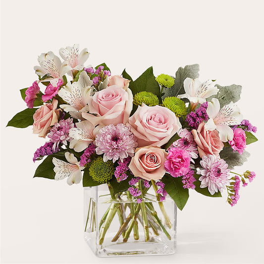Pink Suede Bouquet –  New Rochelle Florist, New Rochelle NY