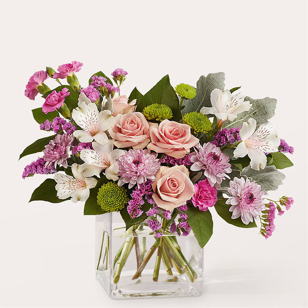 Pink Suede Bouquet –  New Rochelle Florist, New Rochelle NY