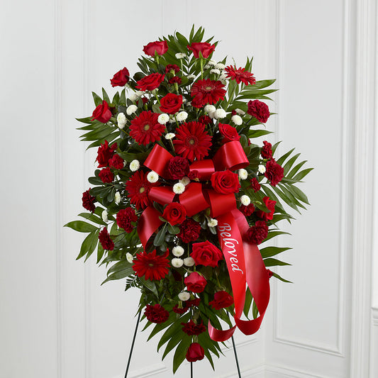 Treasured Memories Standing Spray –  New Rochelle Florist, New Rochelle NY