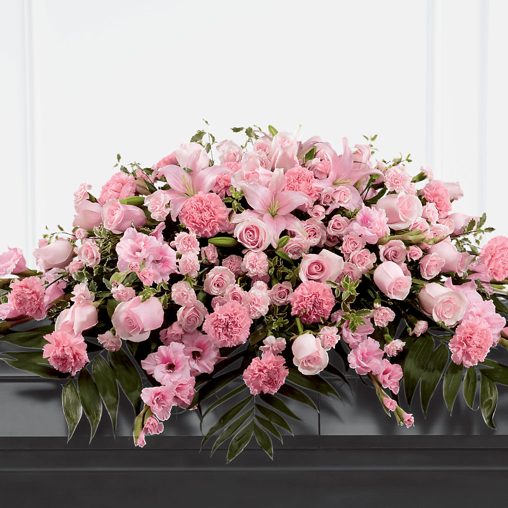 Garden of Comfort Casket Spray (Standard) –  New Rochelle Florist, New Rochelle NY
