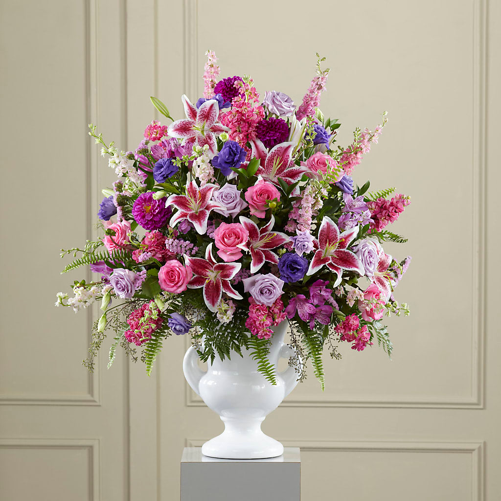 Peaceful Tribute Arrangement –  New Rochelle Florist, New Rochelle NY