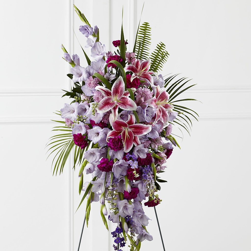 Tender Touch Standing Spray –  New Rochelle Florist, New Rochelle NY