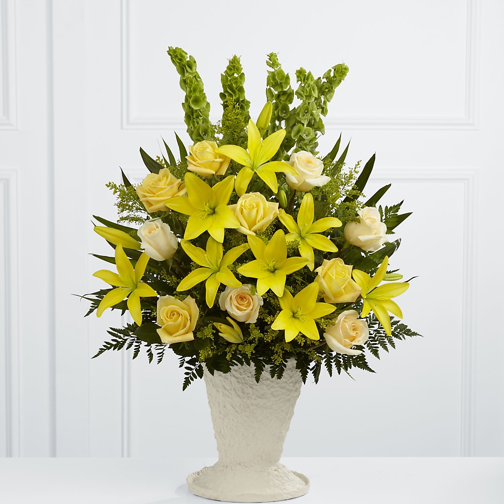Golden Memories Arrangement –  New Rochelle Florist, New Rochelle NY