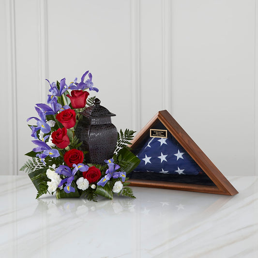 Patriotic Tribute Arrangement –  New Rochelle Florist, New Rochelle NY
