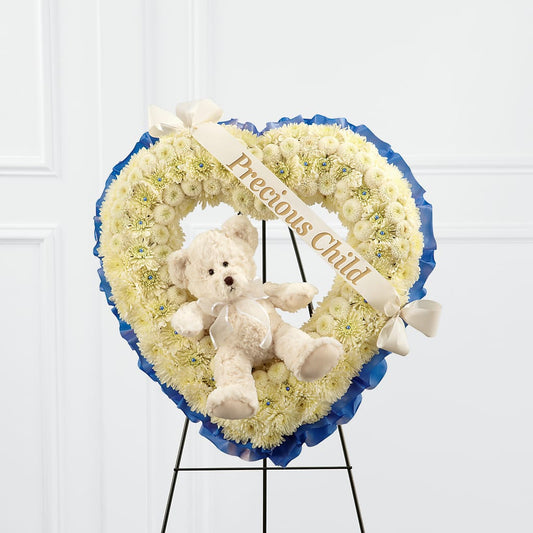 Precious Child Standing Heart –  New Rochelle Florist, New Rochelle NY