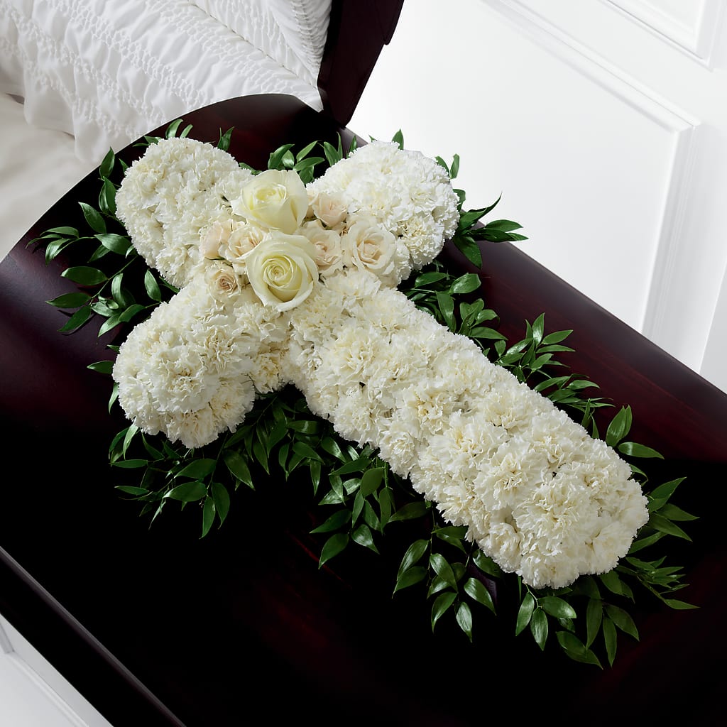 Peaceful Memories Casket Spray (Standard) –  New Rochelle Florist, New Rochelle NY
