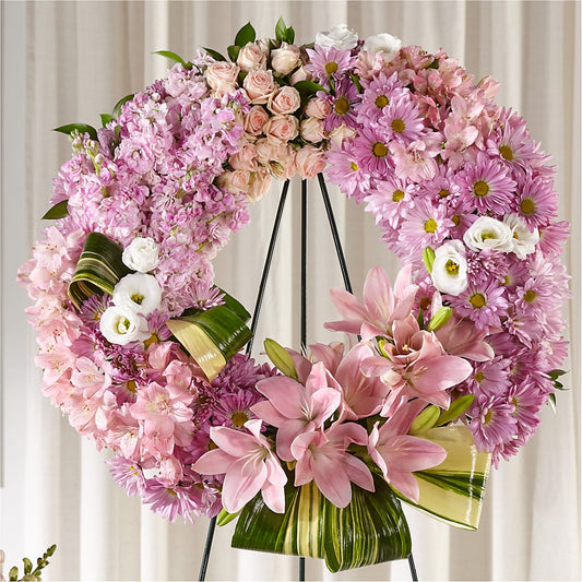 Gift of Warmth Wreath –  New Rochelle Florist, New Rochelle NY