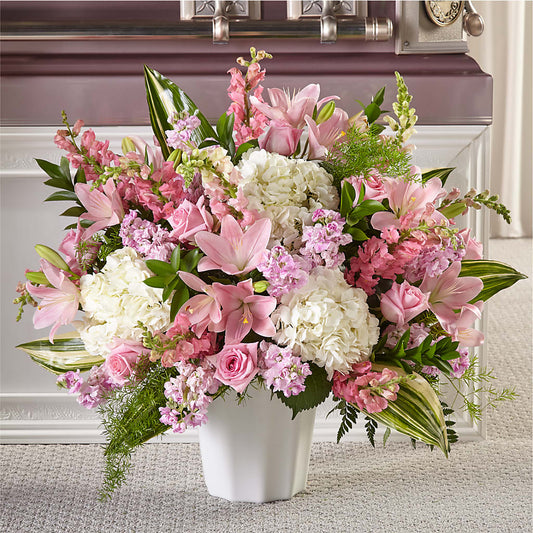 Simply Serene Floor Basket –  New Rochelle Florist, New Rochelle NY
