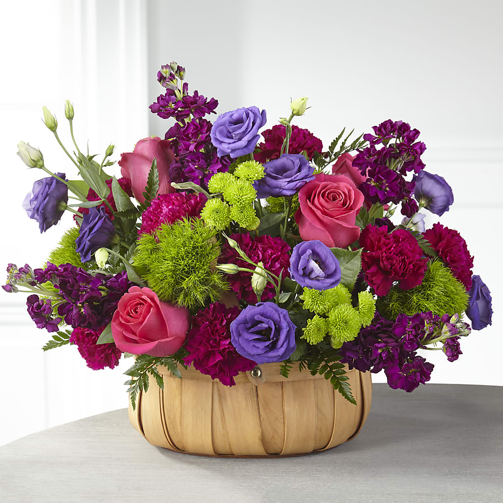 Serene Sanctuary Basket –  New Rochelle Florist, New Rochelle NY