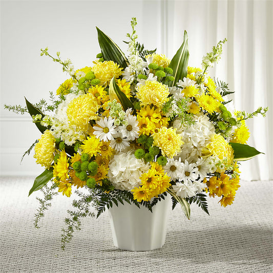 Unity & Grace Floor Basket –  New Rochelle Florist, New Rochelle NY