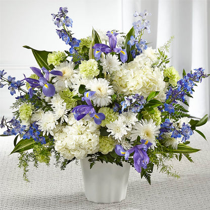 Soft Serenity Floor Basket –  New Rochelle Florist, New Rochelle NY