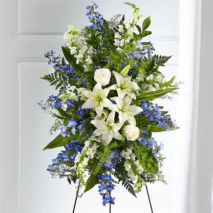 Faithful Friend Standing Spray –  New Rochelle Florist, New Rochelle NY