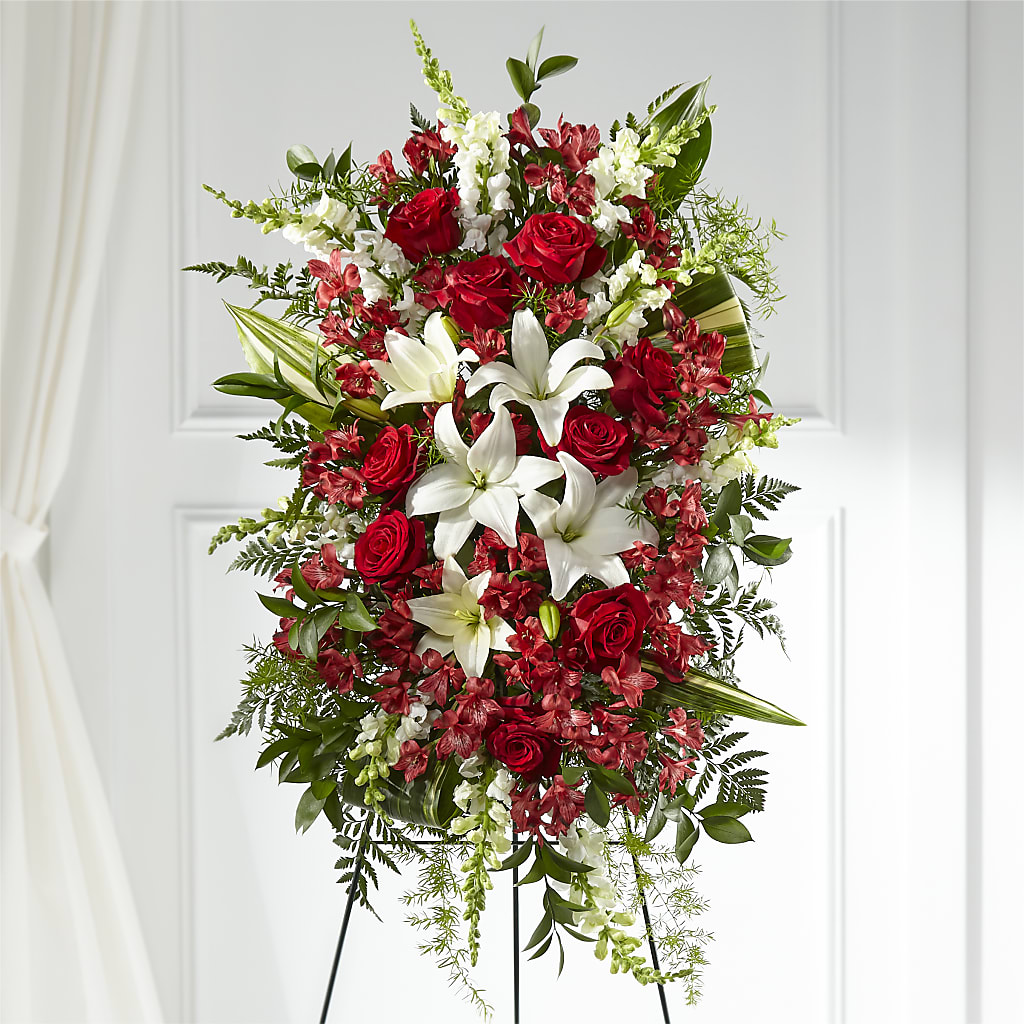 Everlasting Memory Standing Spray –  New Rochelle Florist, New Rochelle NY