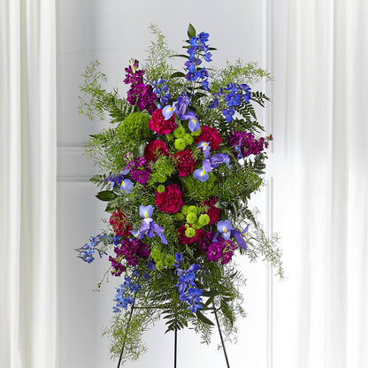 Heavenly Skies Standing Spray –  New Rochelle Florist, New Rochelle NY