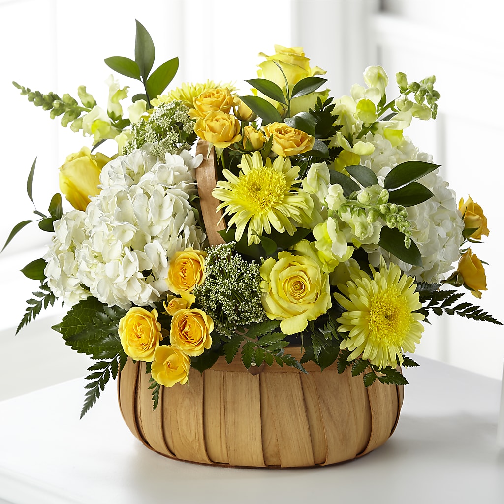 Rustic Remembrance Basket –  New Rochelle Florist, New Rochelle NY